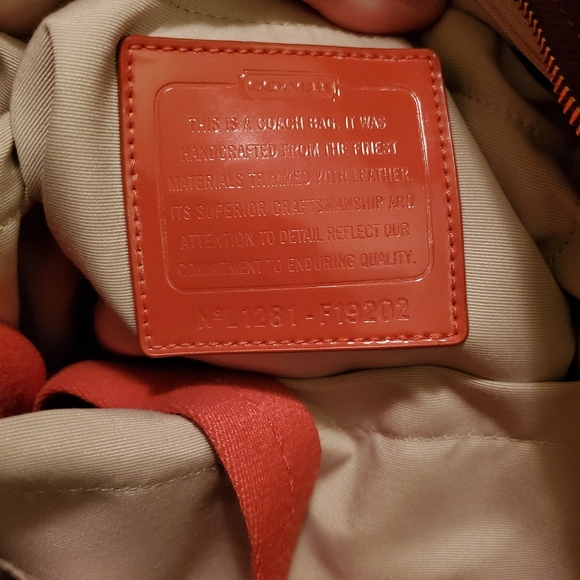 Coach diaper bag/ large tote bag - Picture 8 of 8